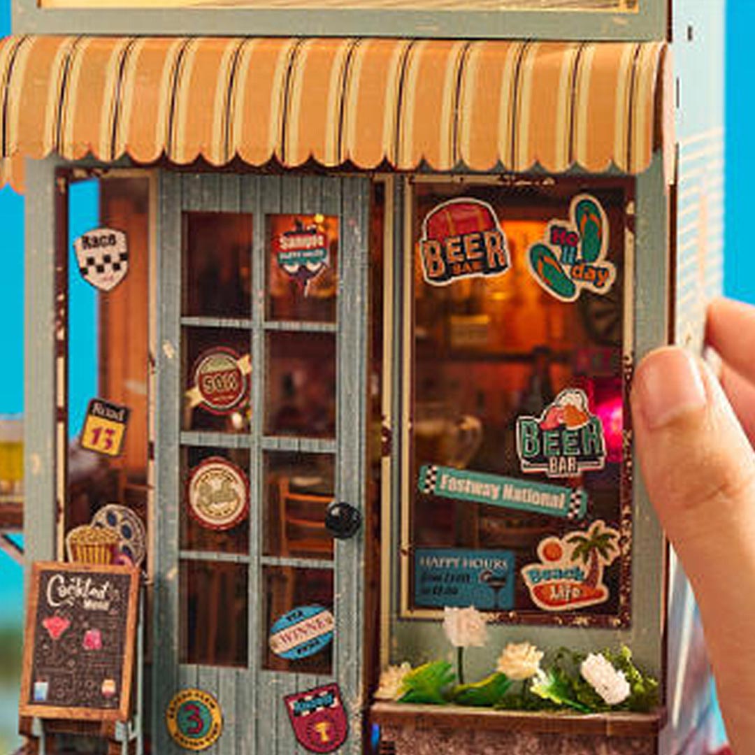 The Last Drop DIY Wooden Book Nook Kit