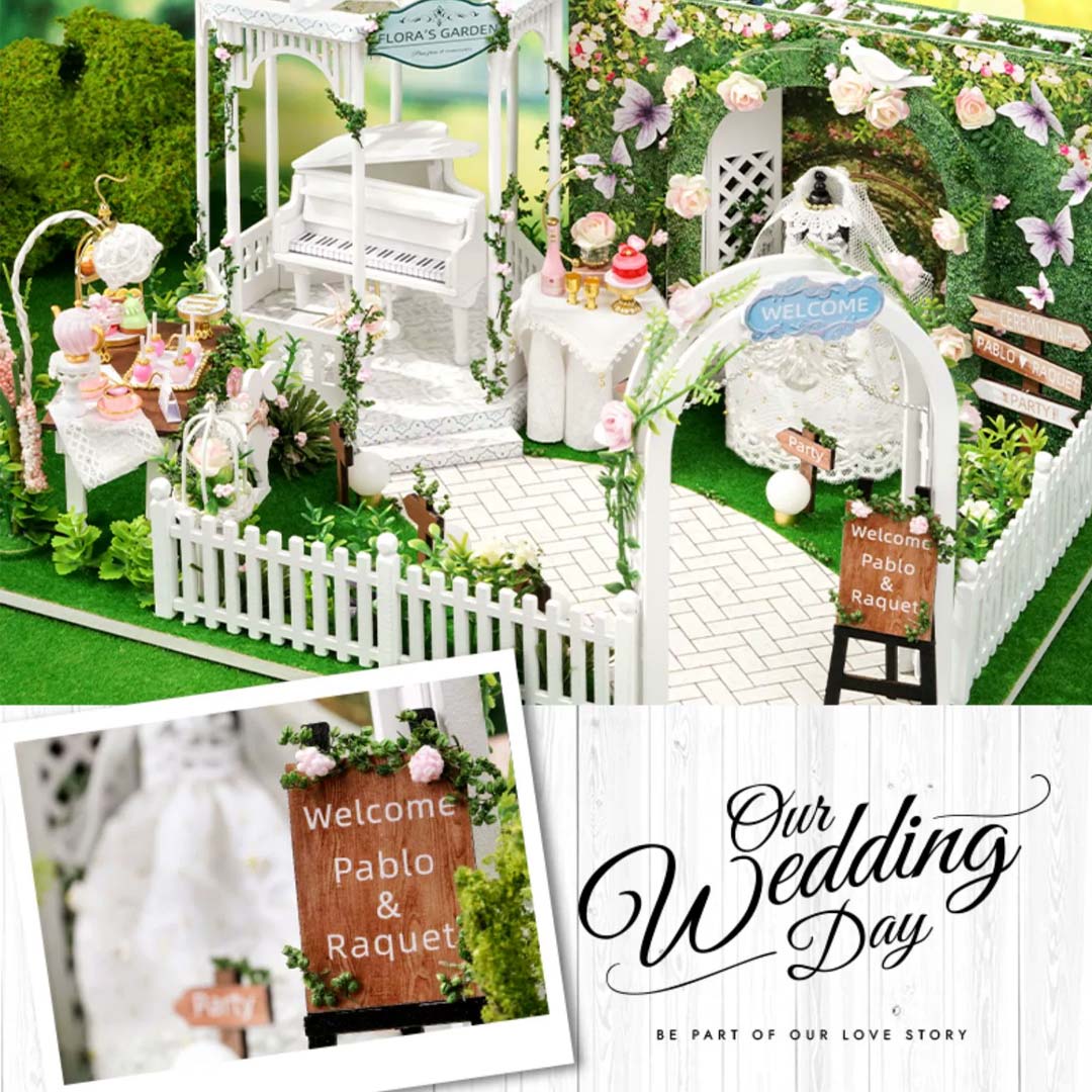 Meet to the Love DIY Wedding Dollhouse Kit