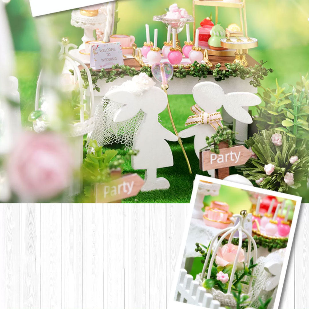 Meet to the Love DIY Wedding Dollhouse Kit