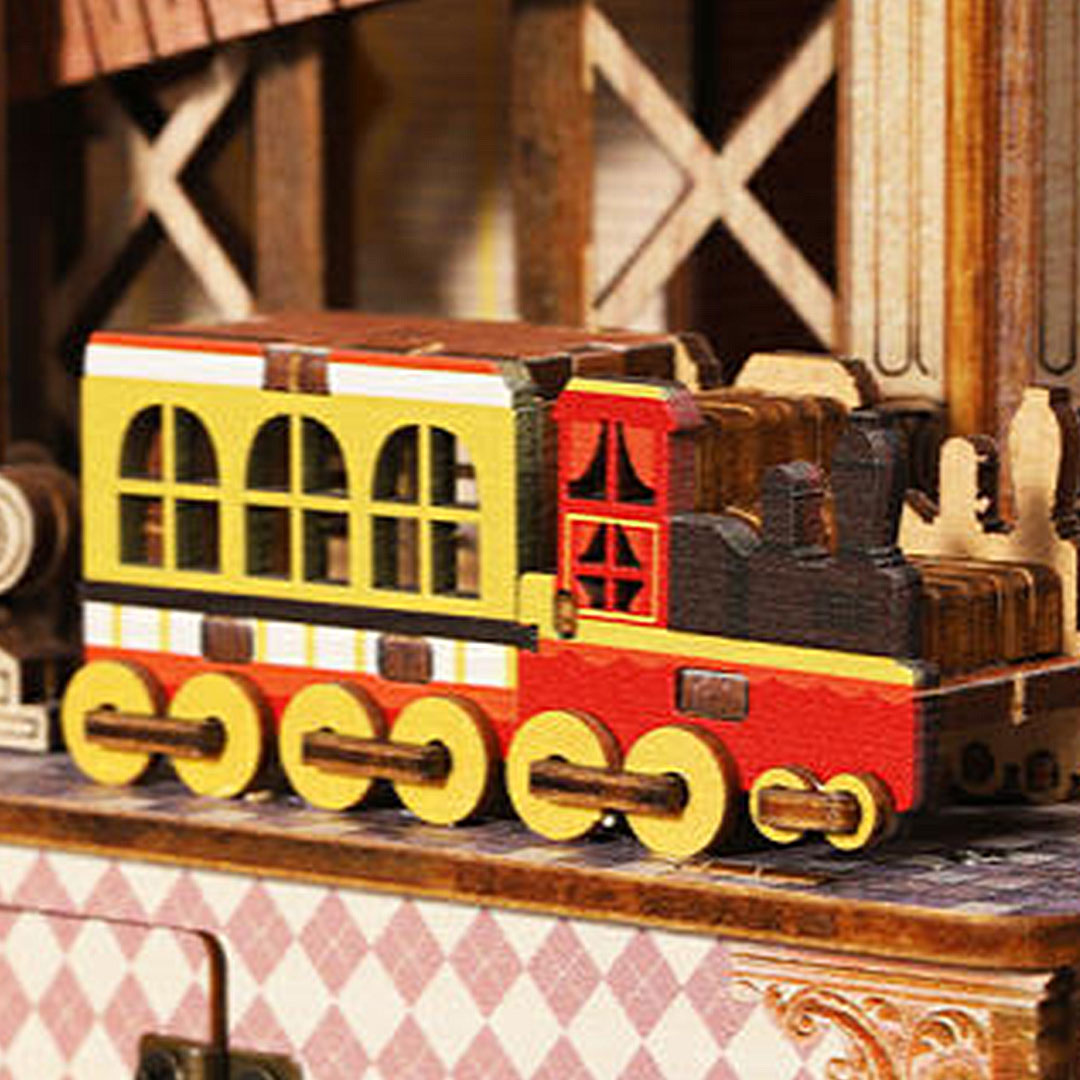 Annecy Castle DIY Miniature Dollhouse Kit