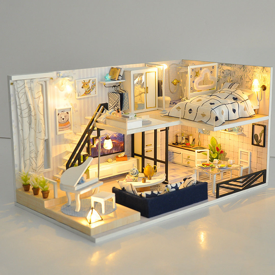 Time Loft DIY Miniature Dollhouse Kit
