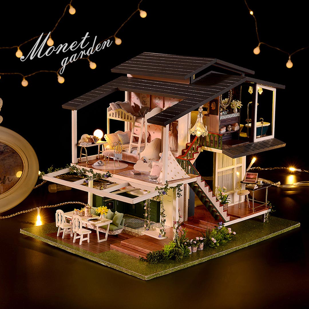 Monet Garden DIY Miniature House Kit