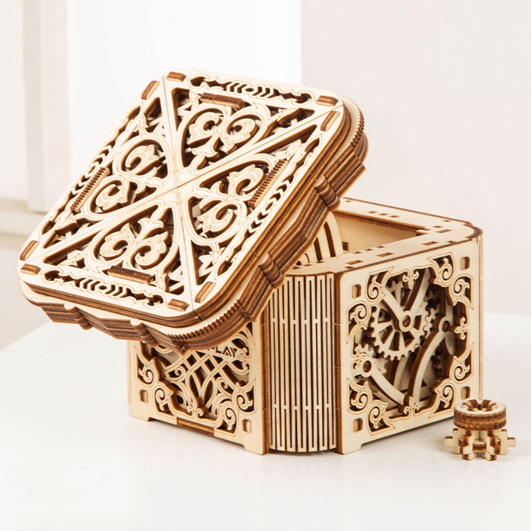 Jewelry Box Wooden Mechanical 3D Puzzles