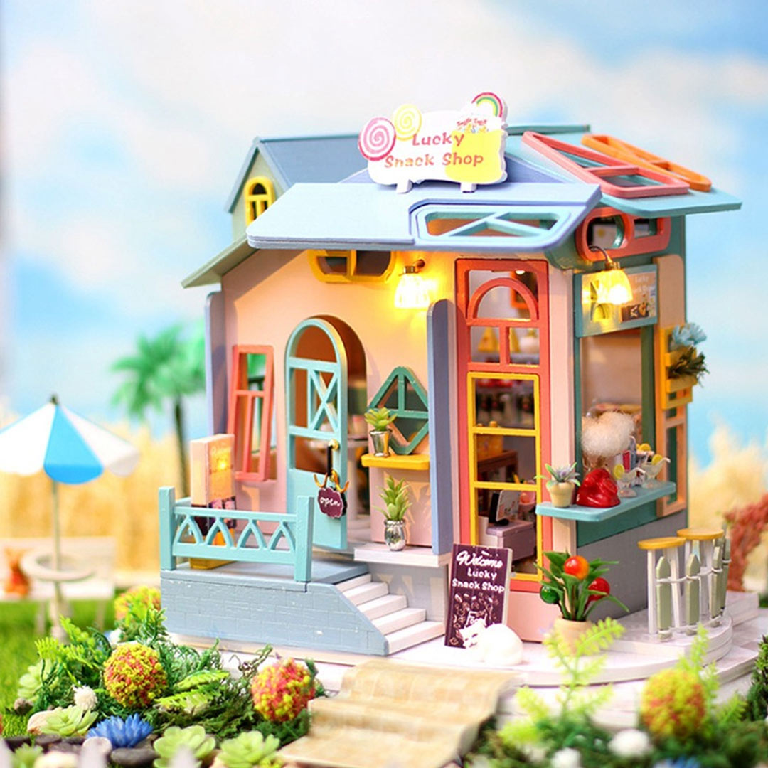 Leisure Time DIY Miniature House Kit