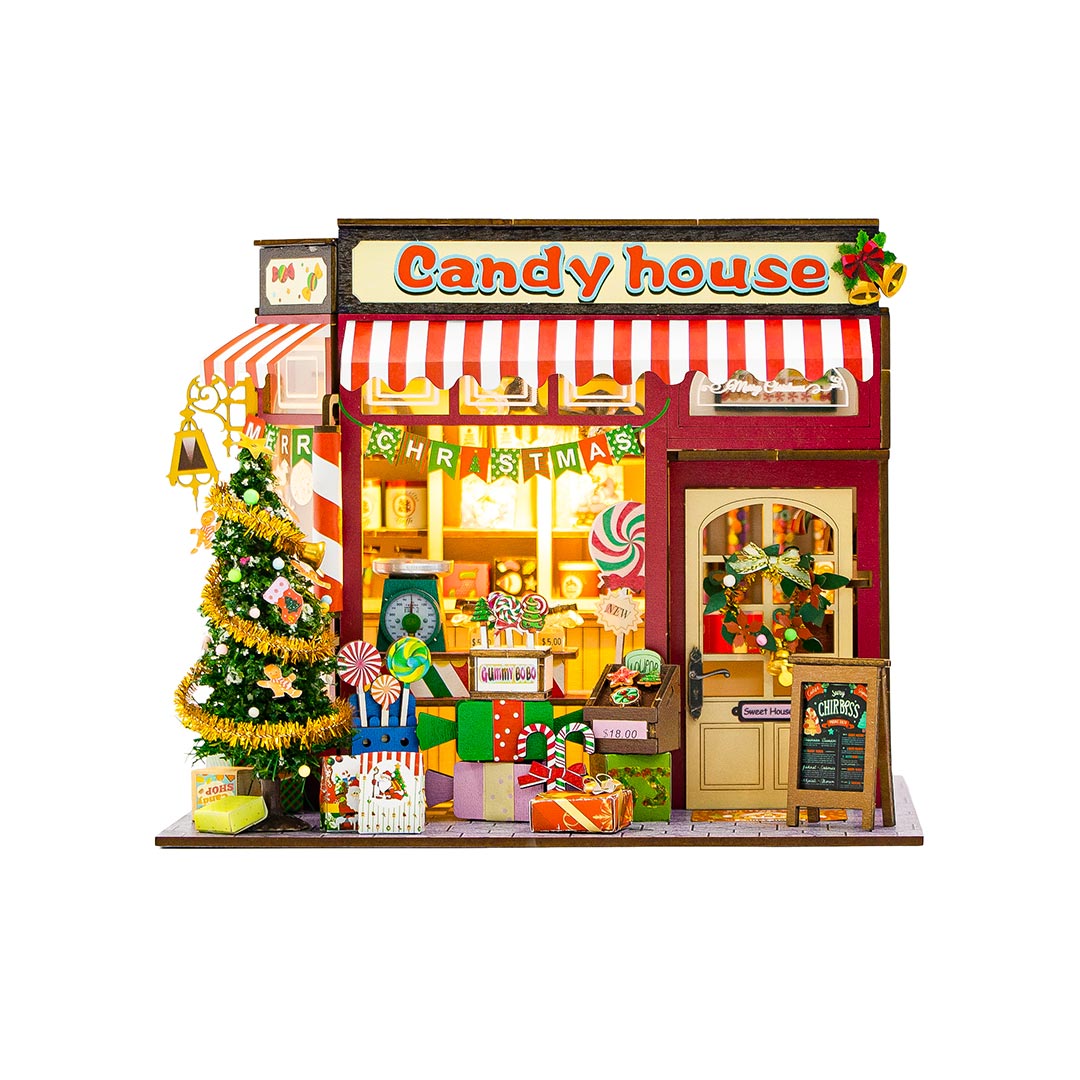 Candy House DIY Miniature House Kit