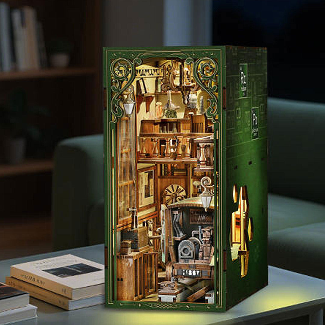 The Radium Lady DIY Wooden Book Nook Shelf Insert