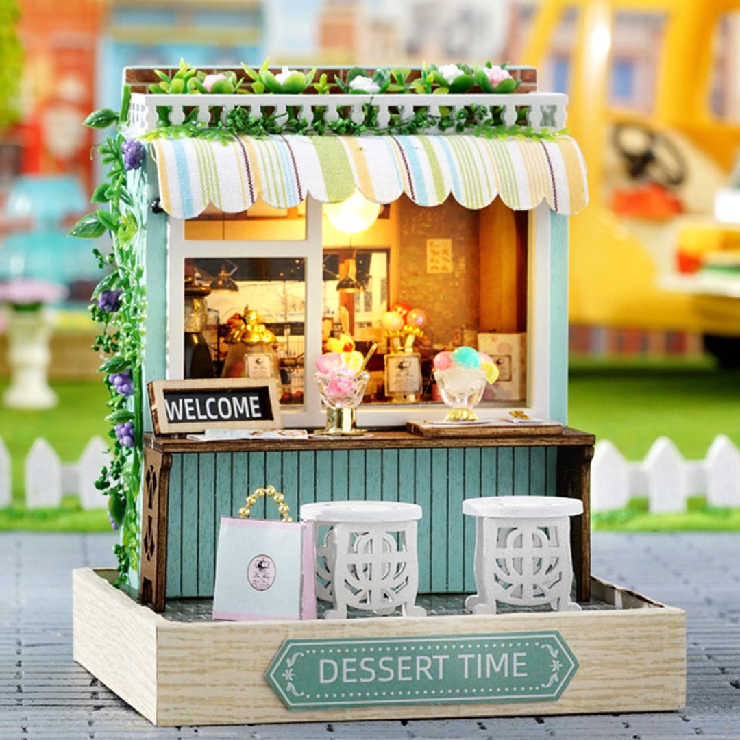Dessert Time DIY Miniature Dollhouse Kit