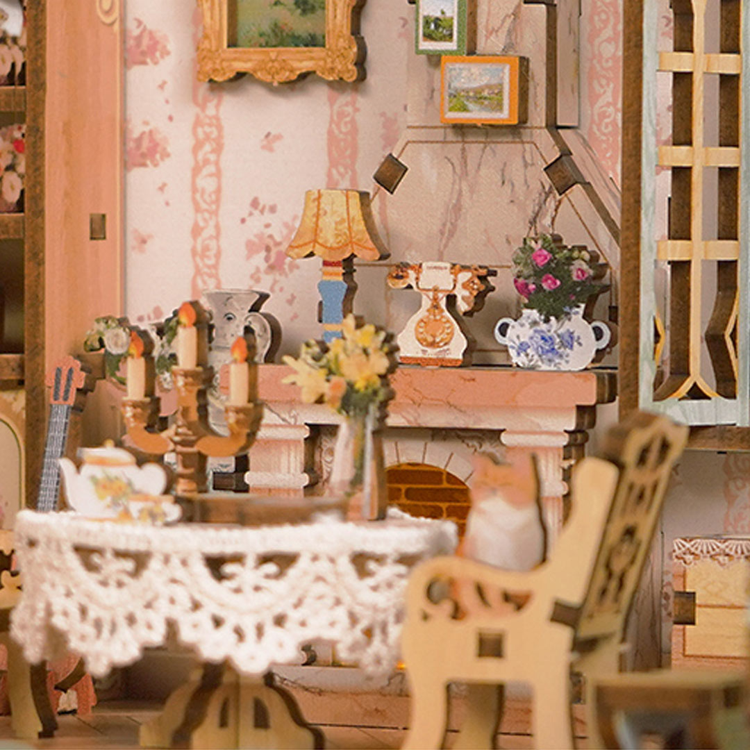 Pastoral Time DIY Miniature & 6 Sound Effects Scene House