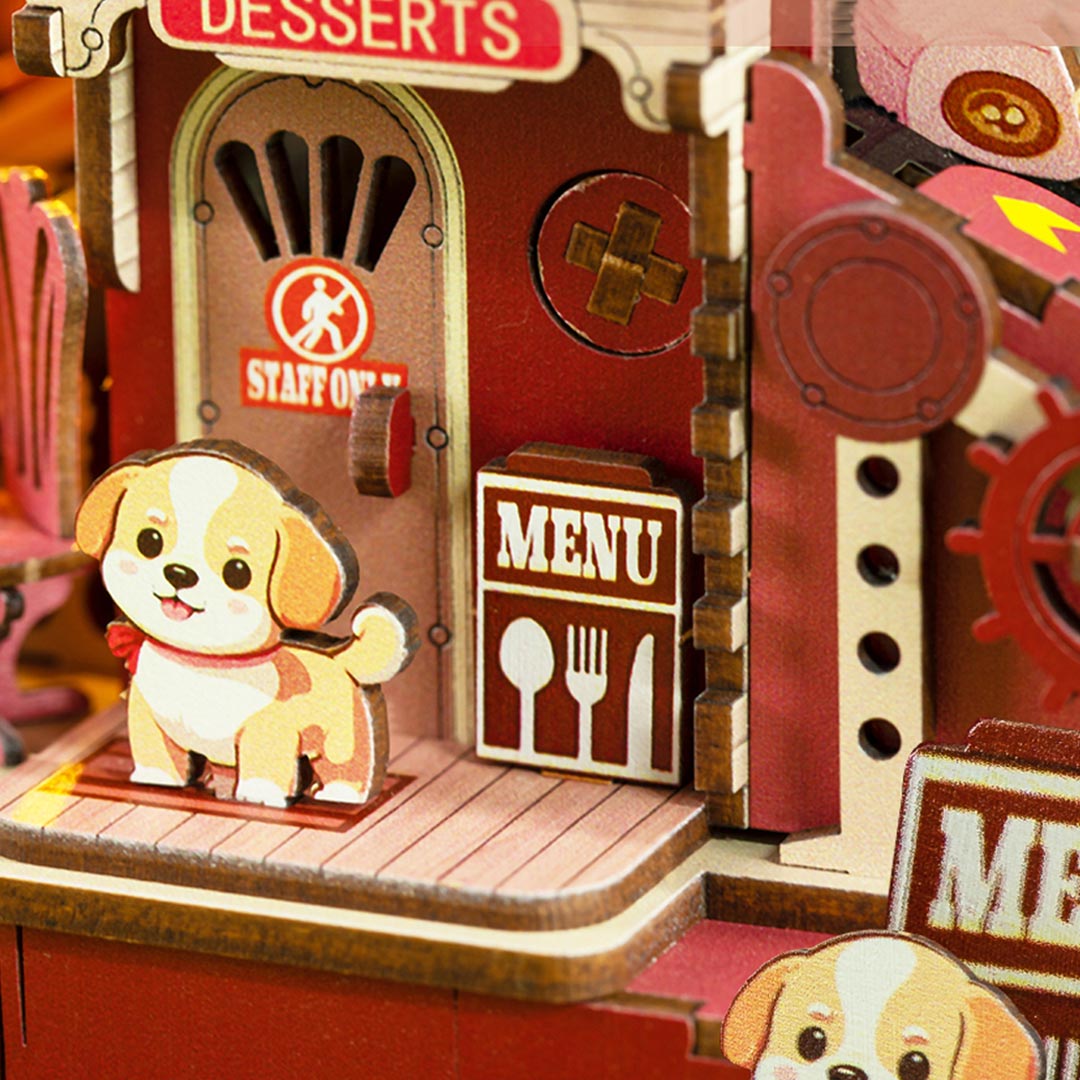 Dessert Atelier DIY Miniature Dollhouse Kit