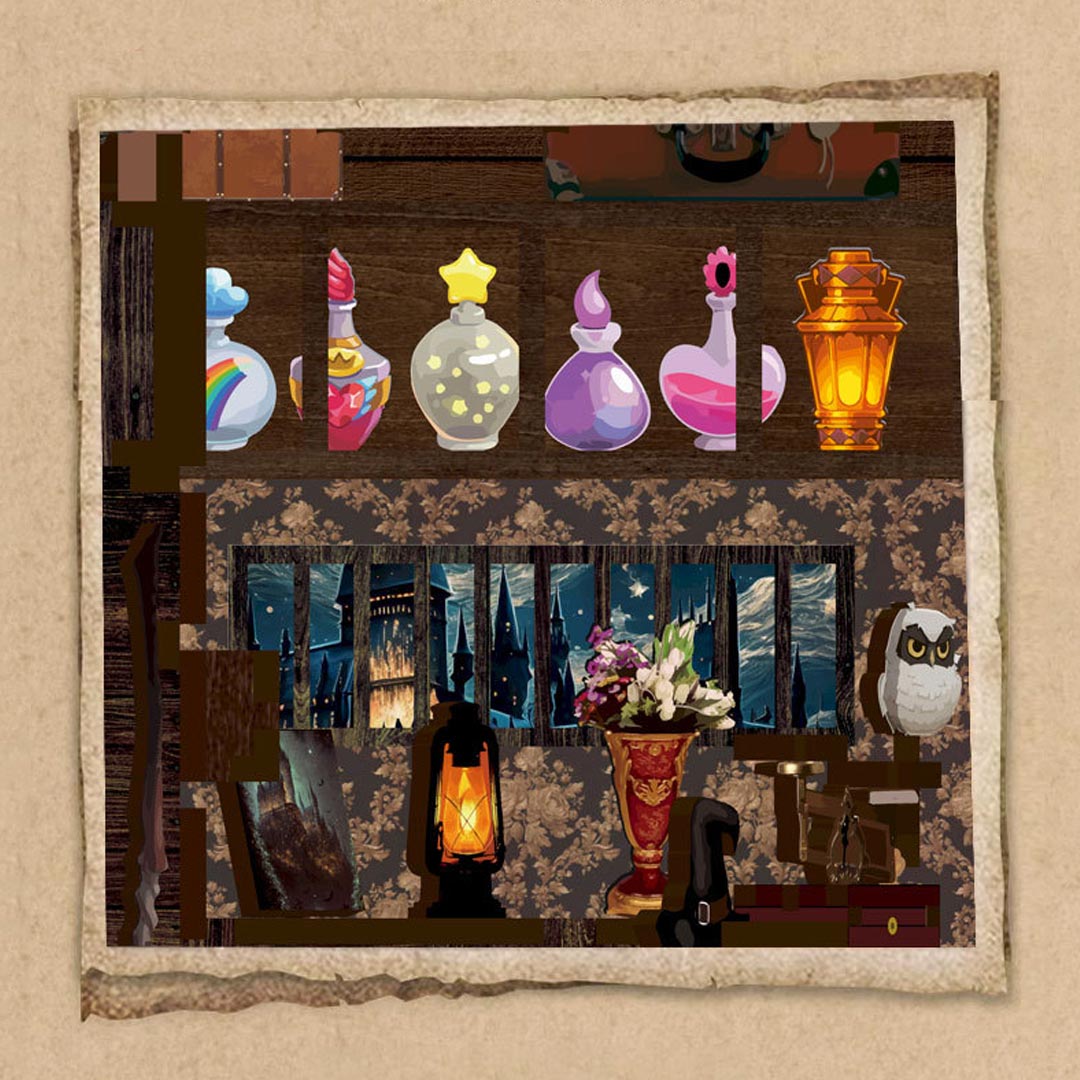 Magic Book House DIY Miniature Dollhouse Kit