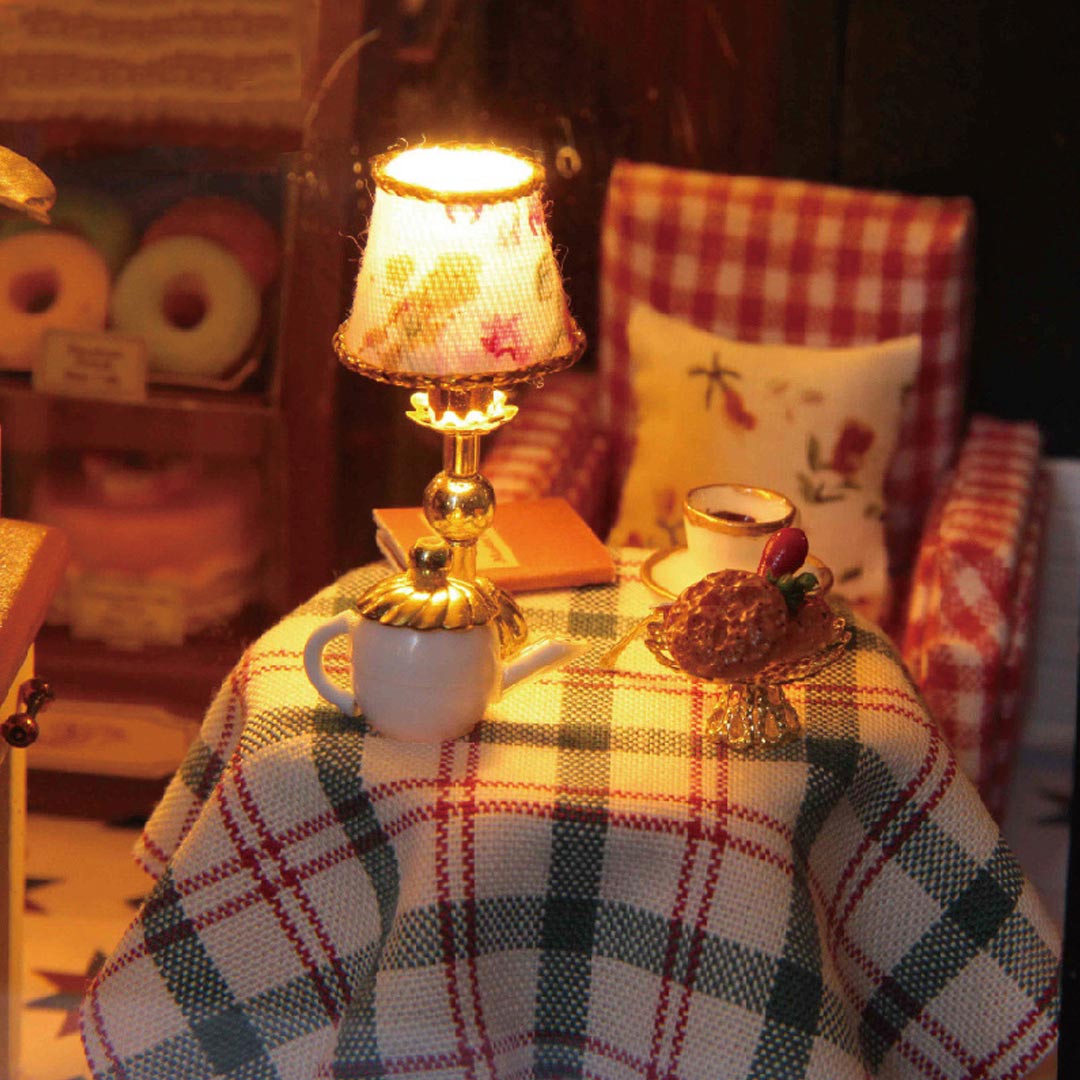 Paris Coffee & Cake Shop DIY Miniature Dollhouse