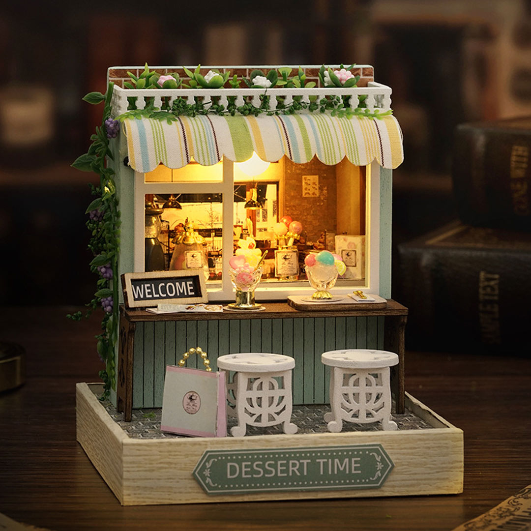 Dessert Time DIY Miniature Dollhouse Kit