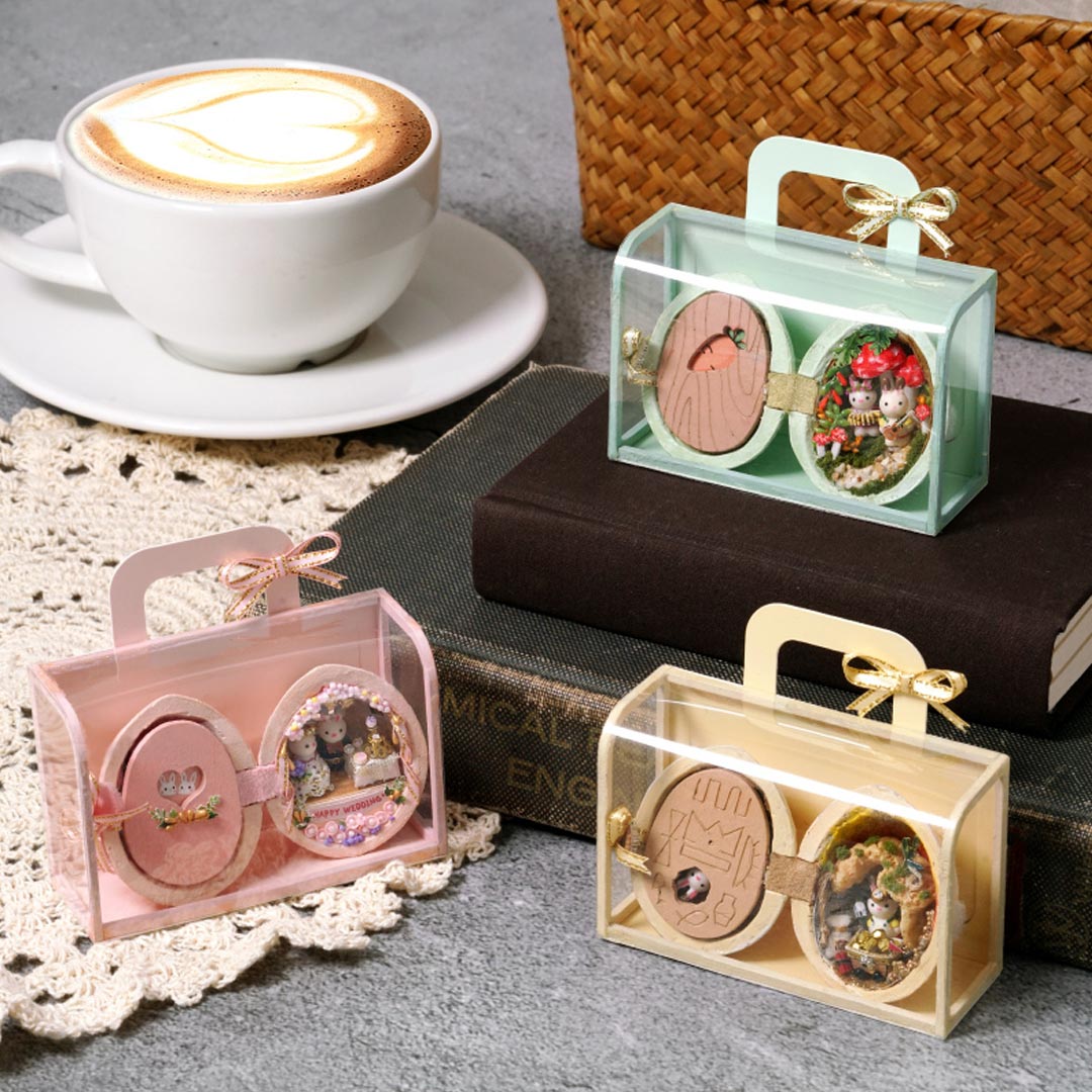 Creative Rabbits Miniature Walnut DIY Kit – Fifijoy