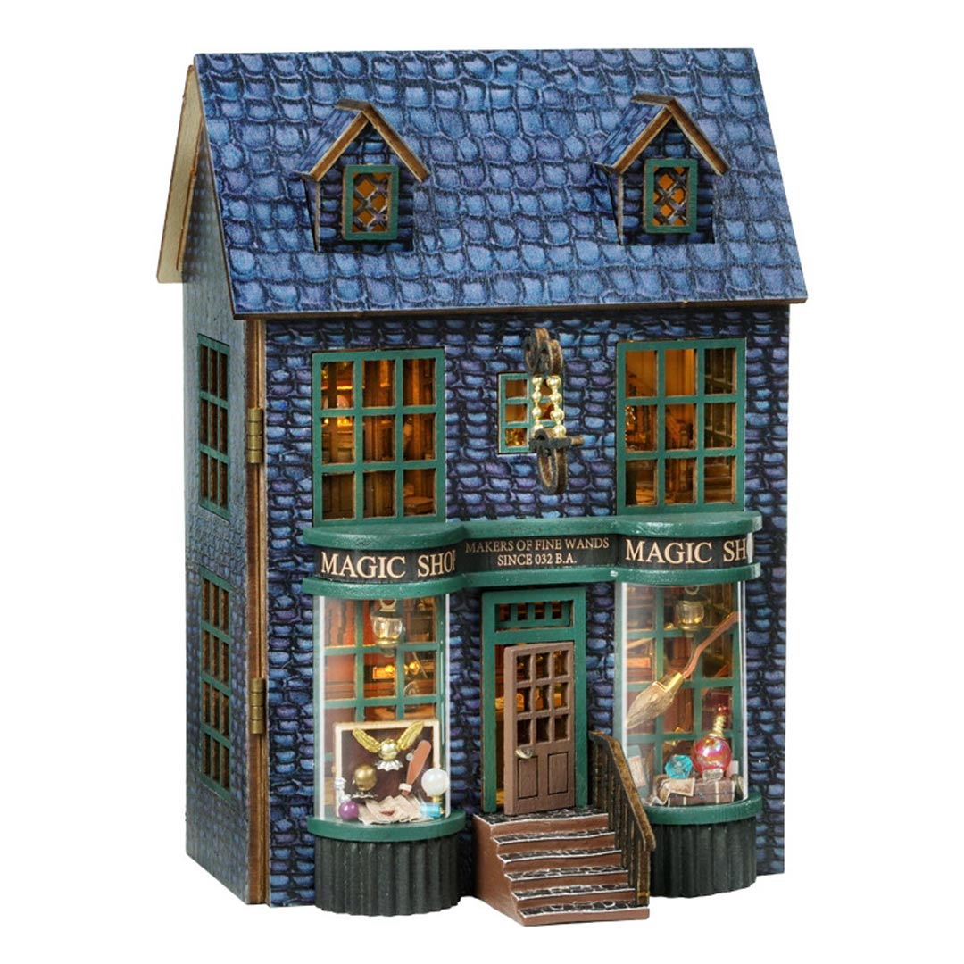 Corner Restaurant DIY Miniature House Kit