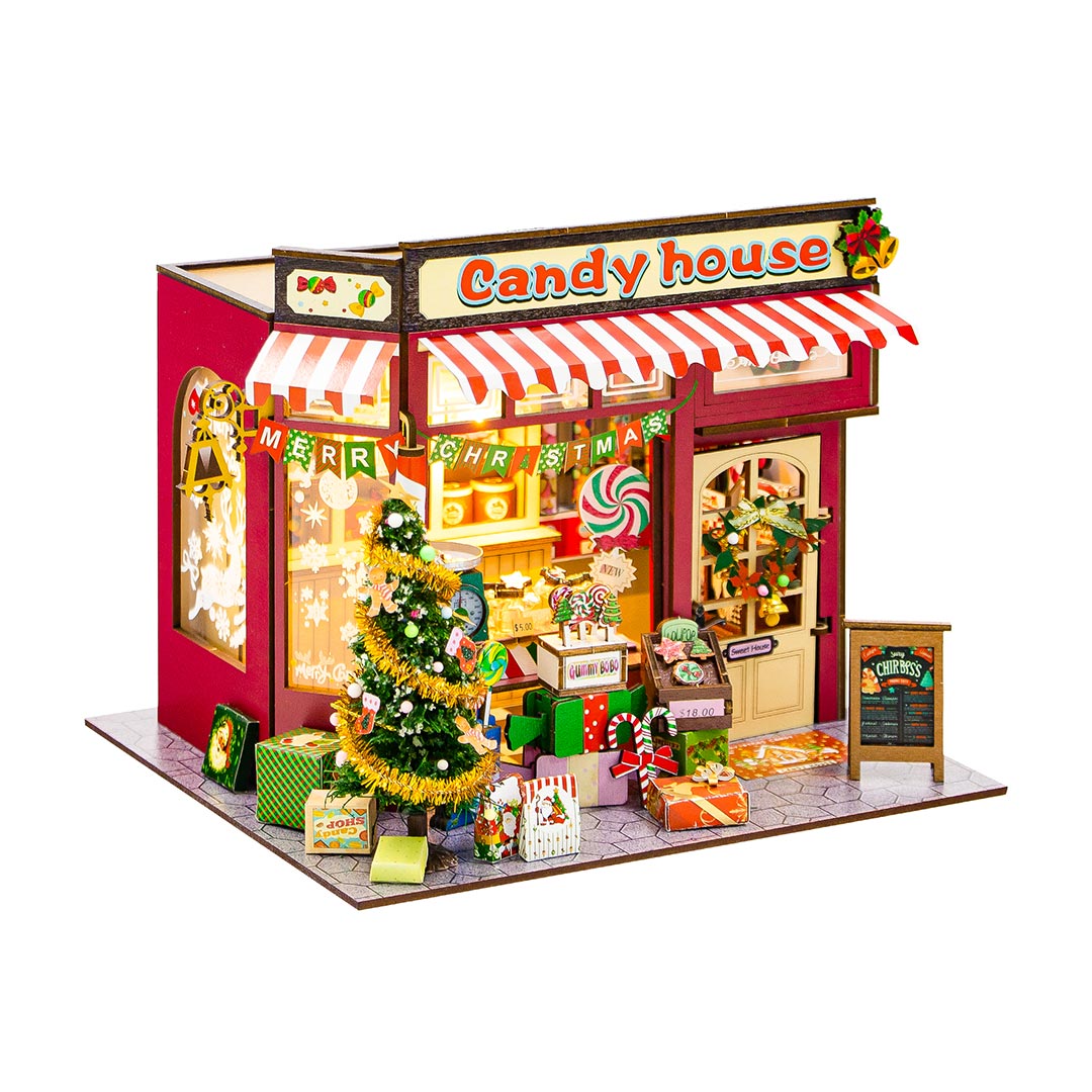 Candy House DIY Miniature House Kit