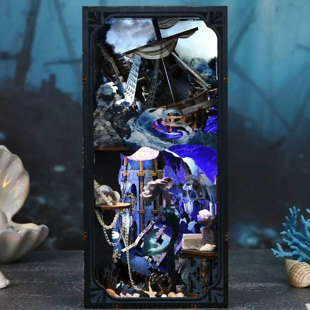 The Song of Sirens DIY Wooden Book Nook Kit