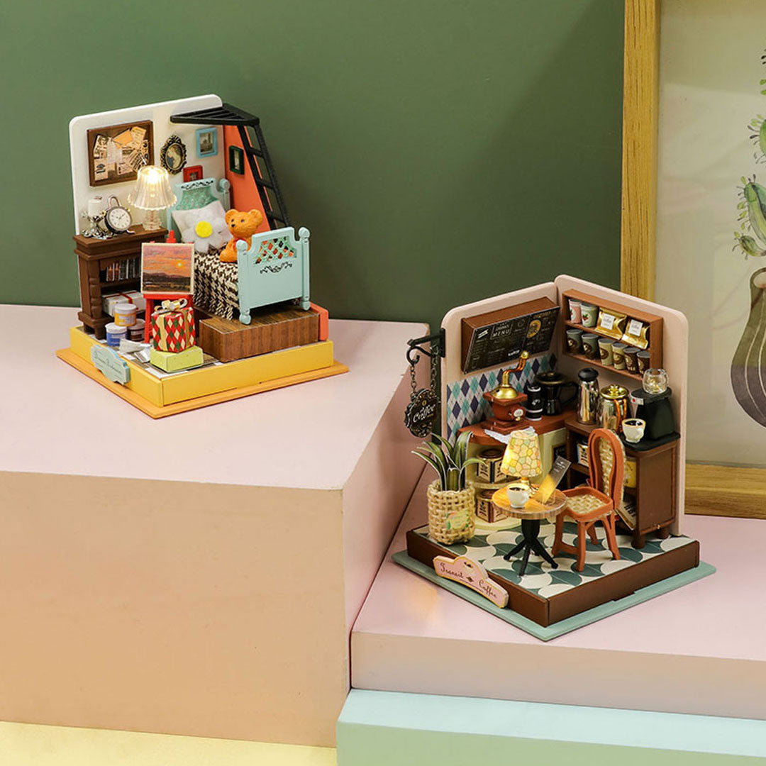 Mini House Wooden DIY Miniature House kit