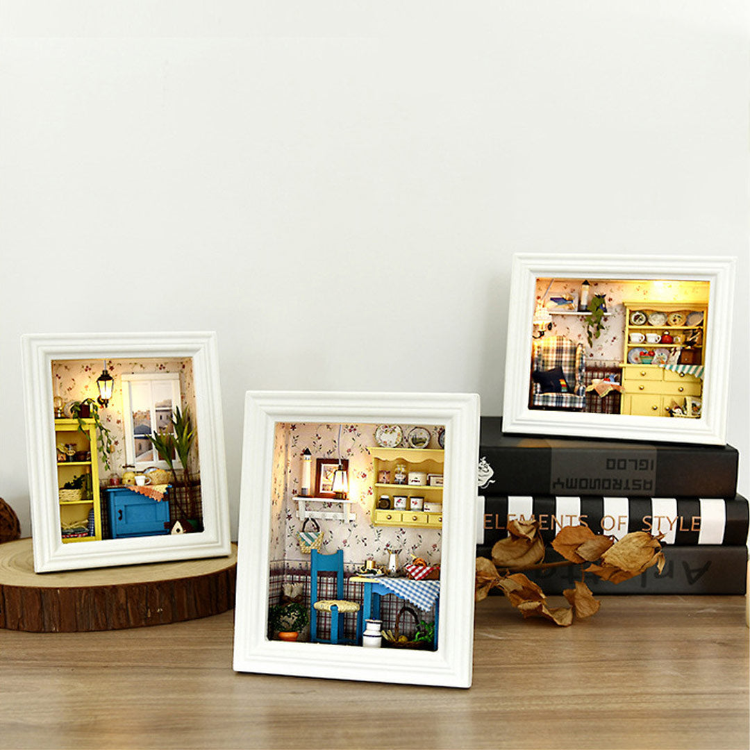 Warm Dawn DIY Photo Frame Miniature Kit