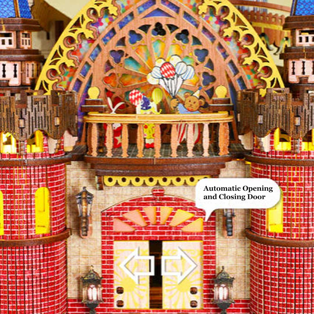 Annecy Castle DIY Miniature Dollhouse Kit