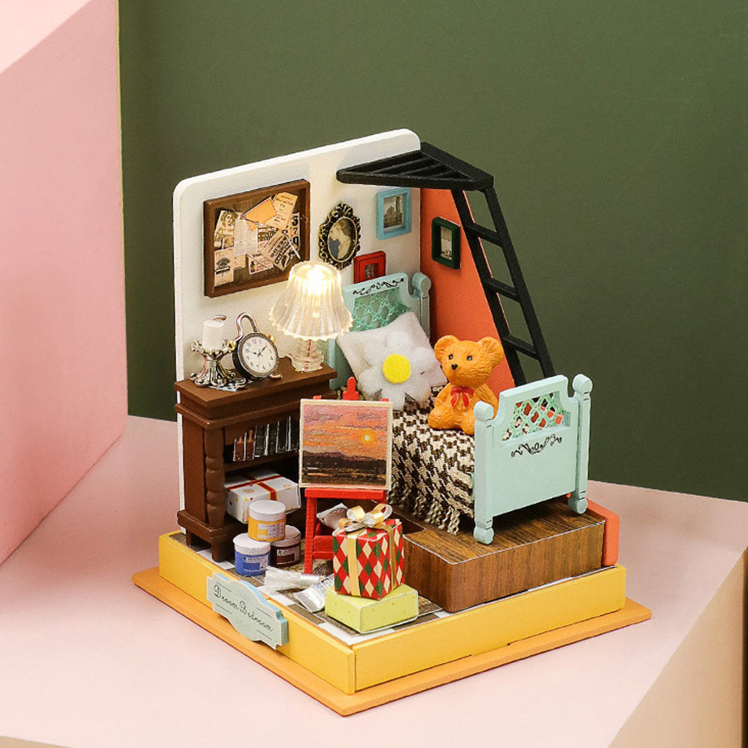 Mini House Wooden DIY Miniature House kit