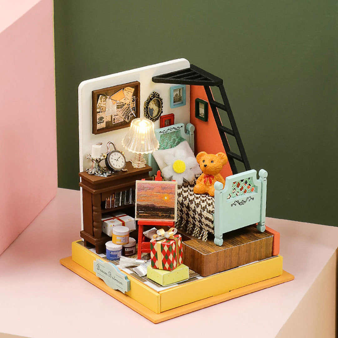 Mini Wooden DIY Miniature House kit