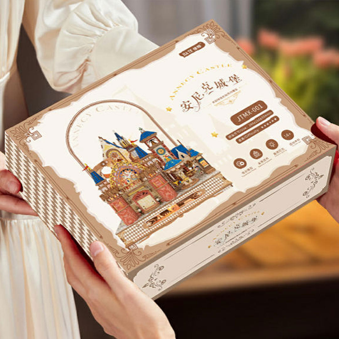 Annecy Castle DIY Miniature Dollhouse Kit