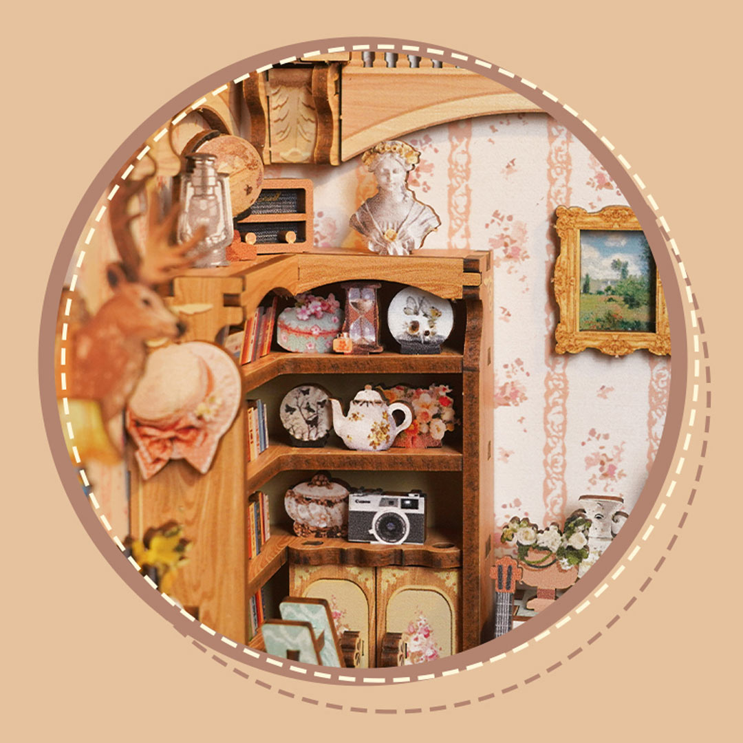 Pastoral Time DIY Miniature & 6 Sound Effects Scene House