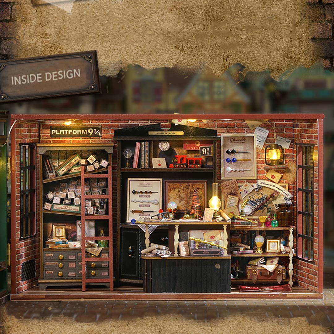 diy miniature magic shop kit