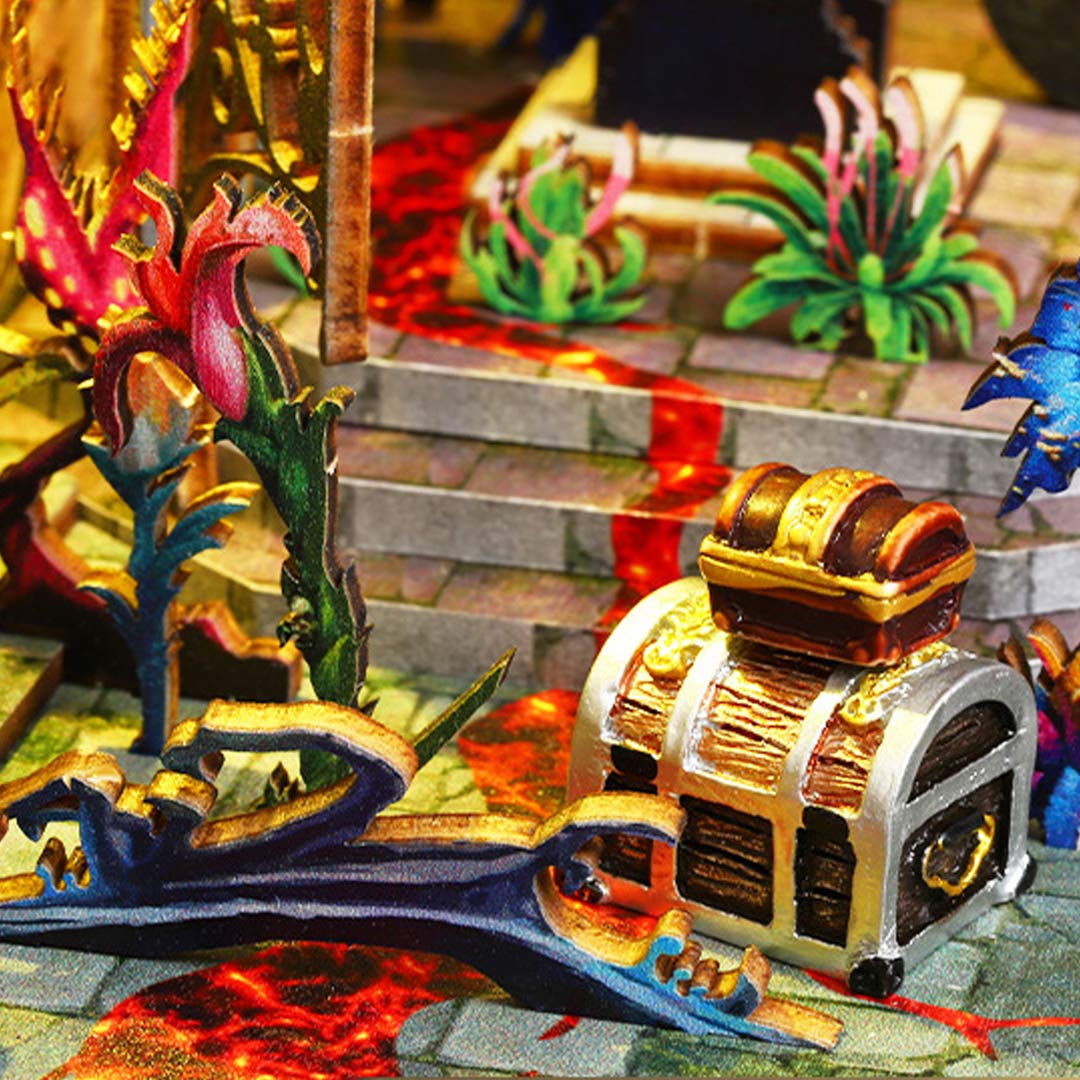 Pandora's Box DIY 3D Wooden Book Nook