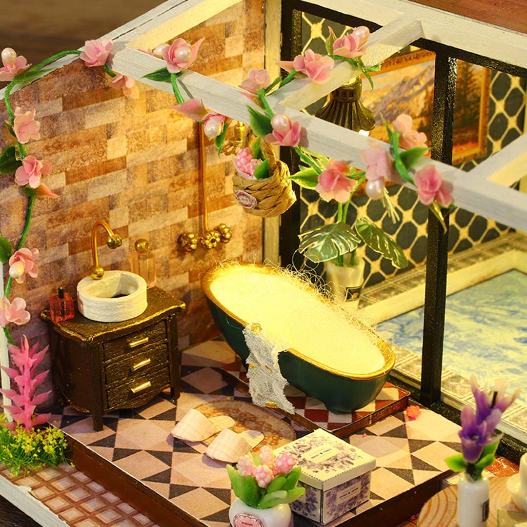 Romantic Villa DIY Miniature House Kit