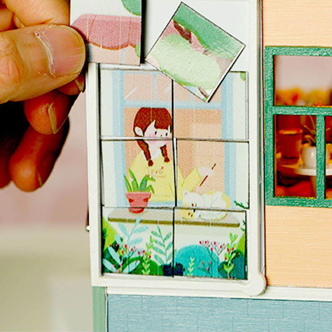 Leisure Time DIY Miniature House Kit