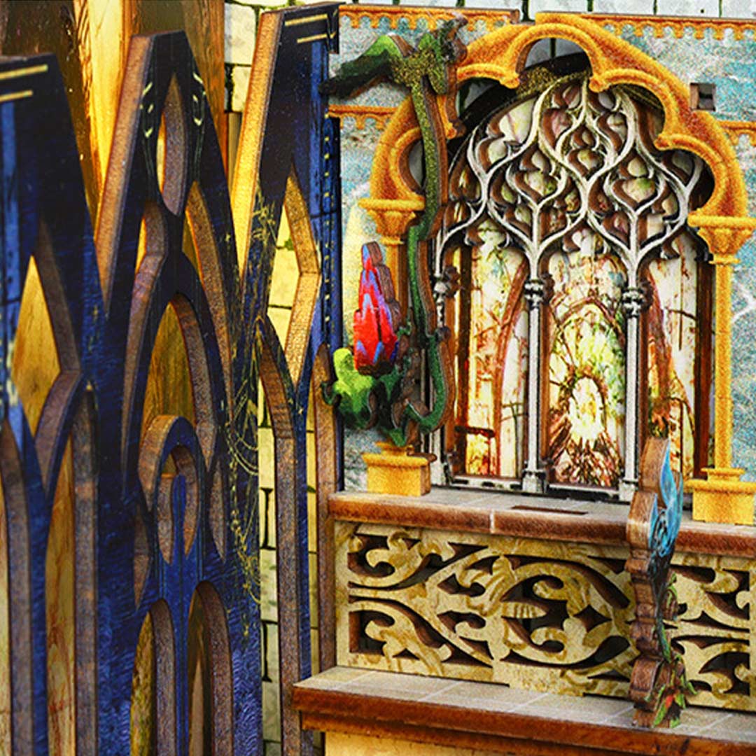 Pandora's Box DIY 3D Wooden Book Nook
