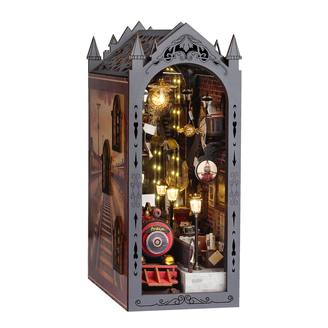 Fantasy Train Platform DIY Book Nook Kit