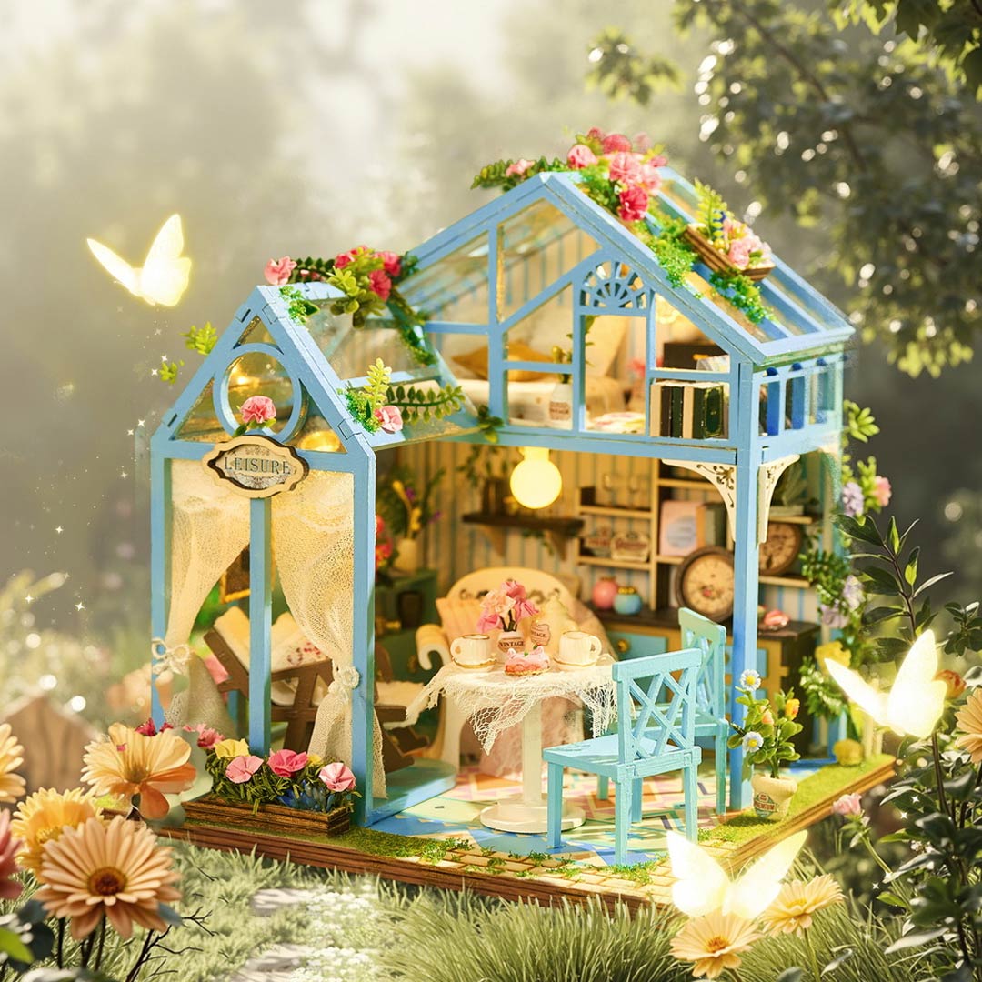 Dreams of flowers DIY Miniature Dollhouse Kit