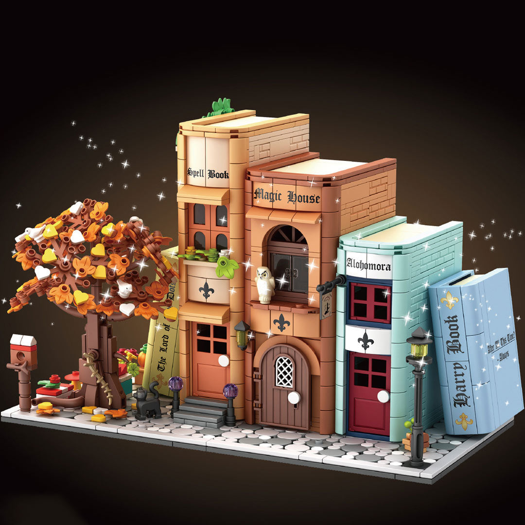 Magic Bookends 3D Creative Building Block Toys Fifijoy