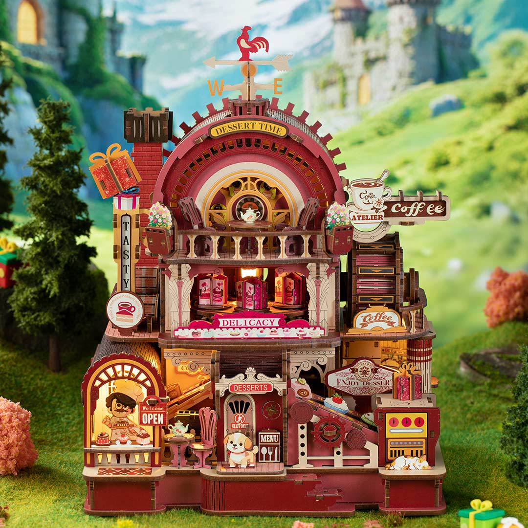 Dessert Atelier DIY Miniature Dollhouse Kit