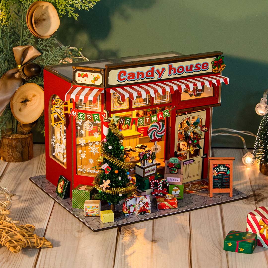 Candy House DIY Miniature House Kit
