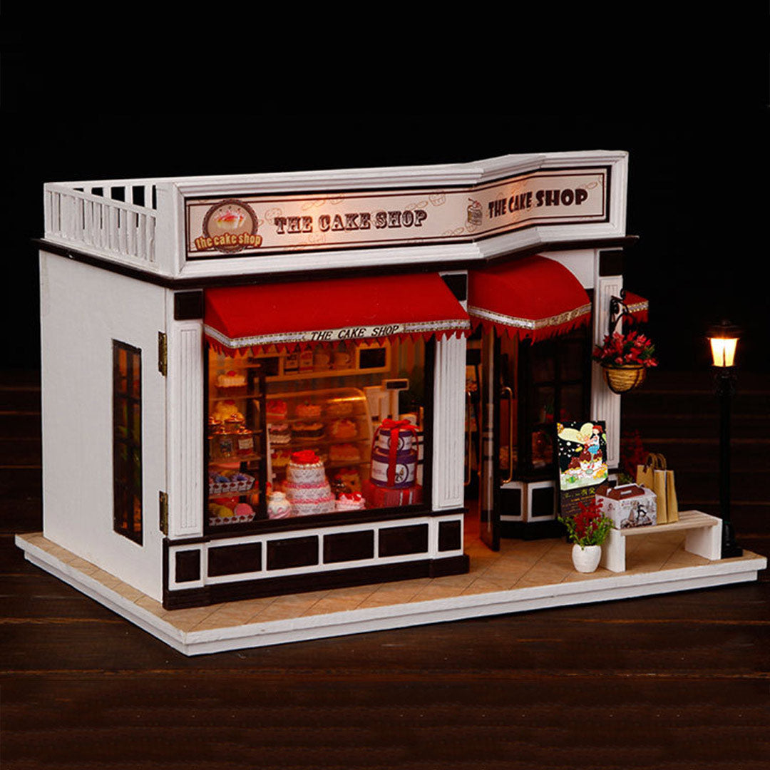 The Cake Shop DIY Wooden Dollhouse Kit