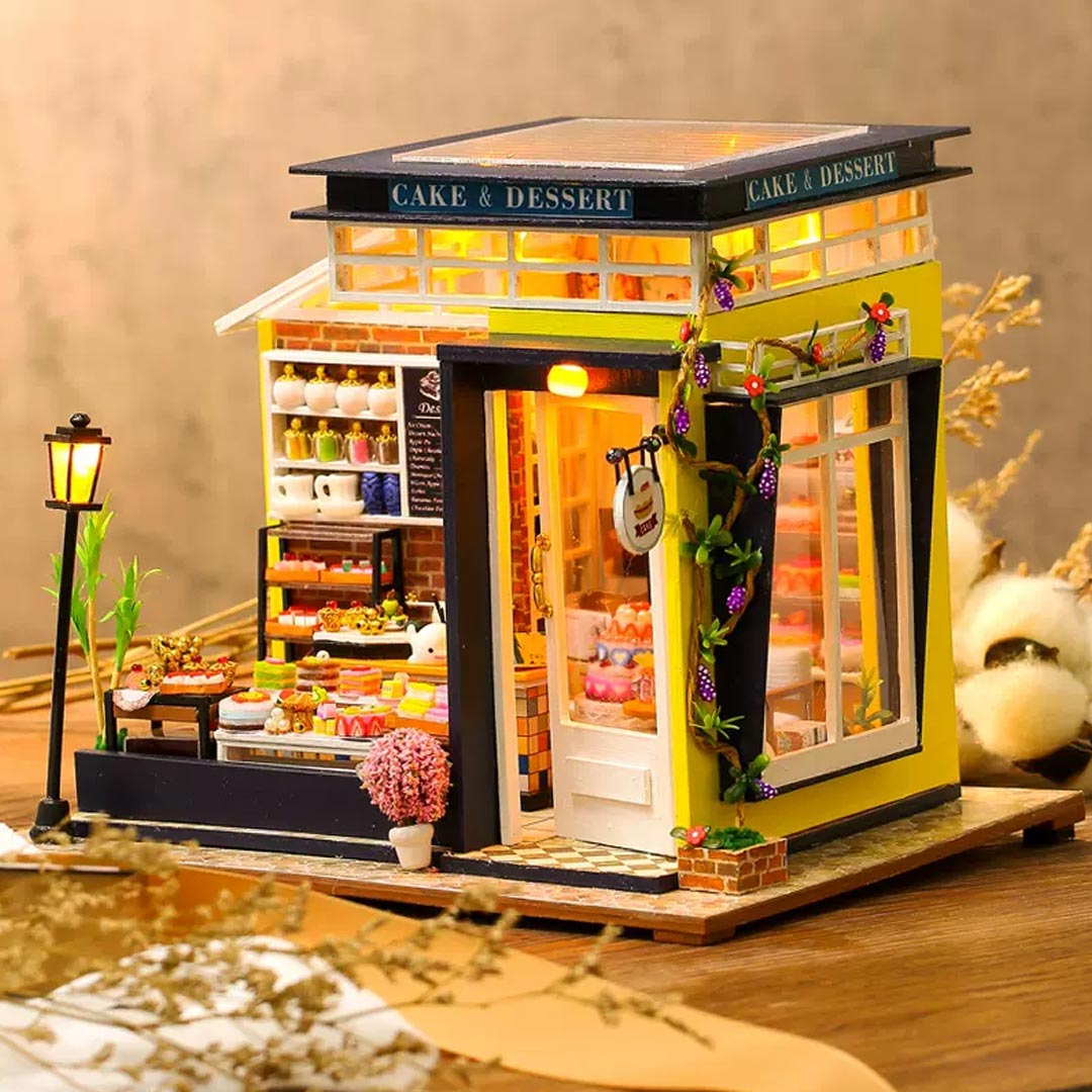 Bakery Art House DIY Wooden Miniature Dollhouse