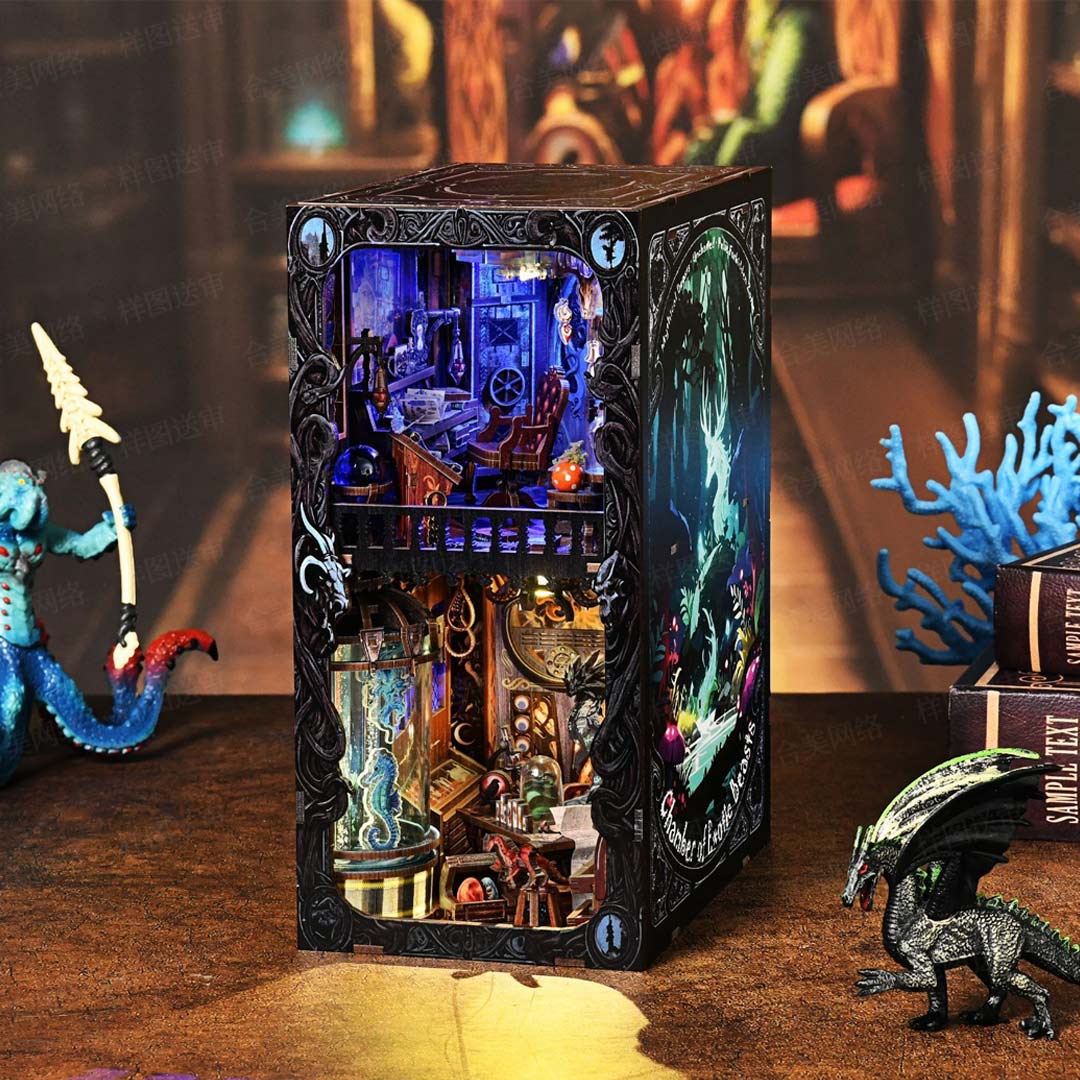 Chamber of Exotic Beasts DIY Book Nook Kit