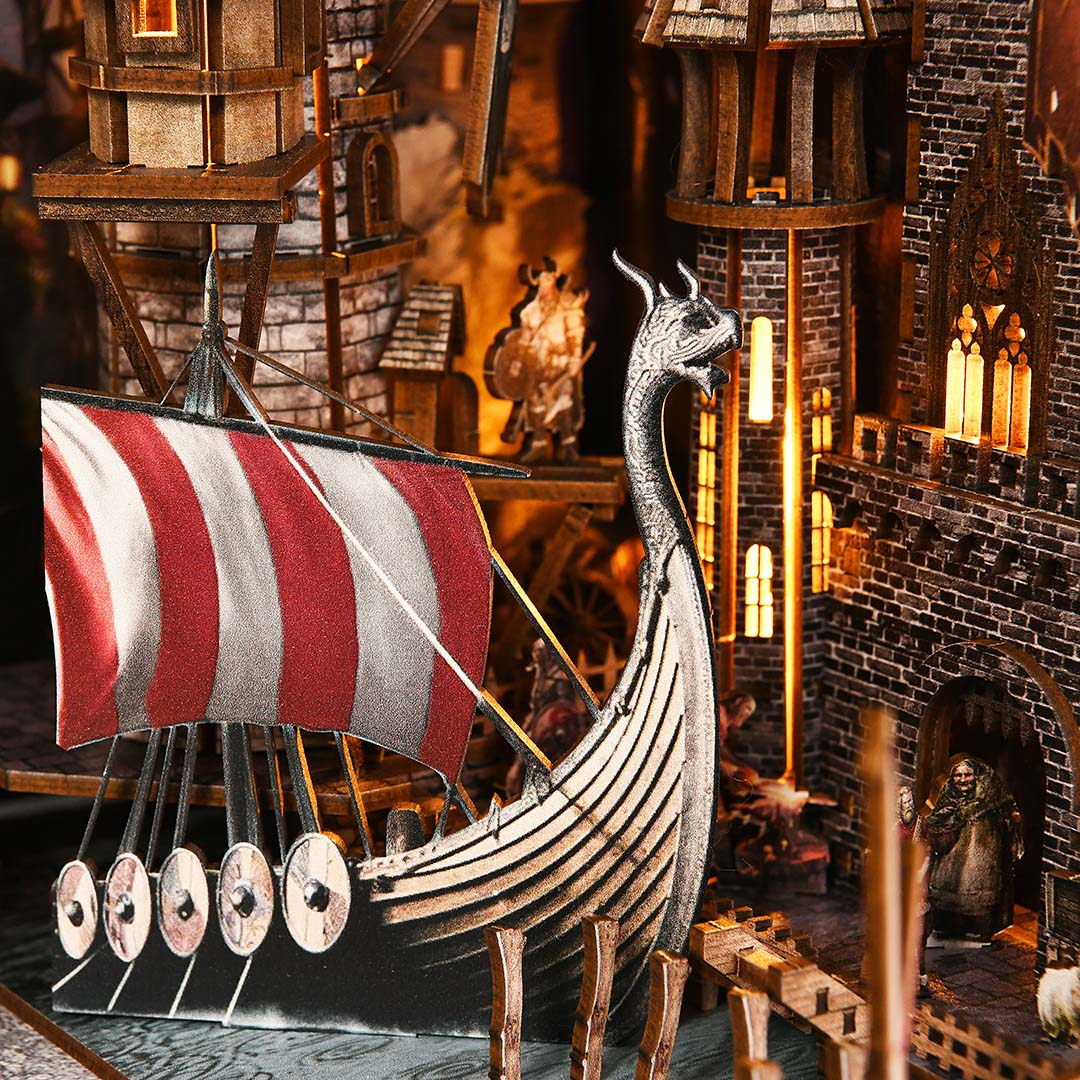 Voyage Through The Storm DIY Book Nook Kit