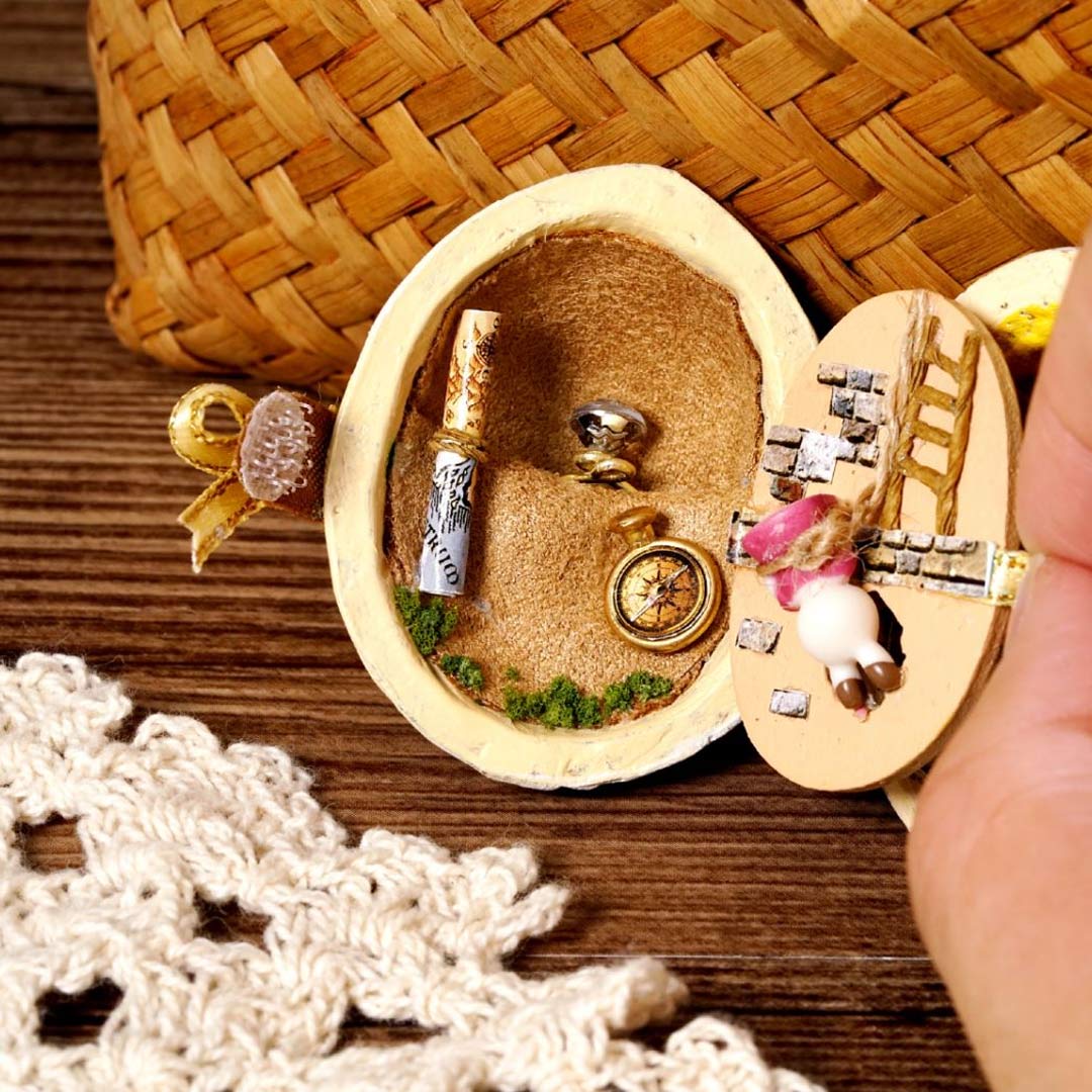 Creative Rabbits Miniature Walnut DIY Kit