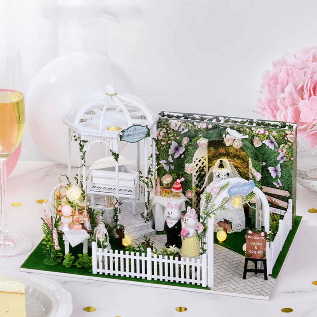 Meet to the Love DIY Wedding Dollhouse Kit