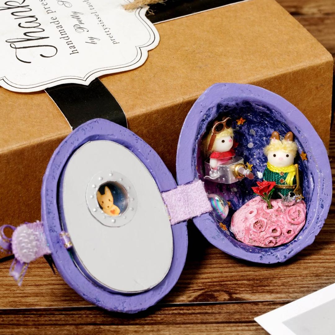 Creative Rabbits Miniature Walnut DIY Kit