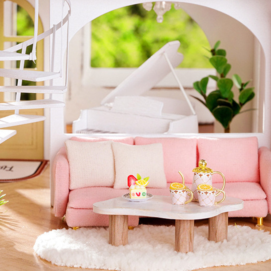 Spiral Staircase Loft DIY Miniature House Kit