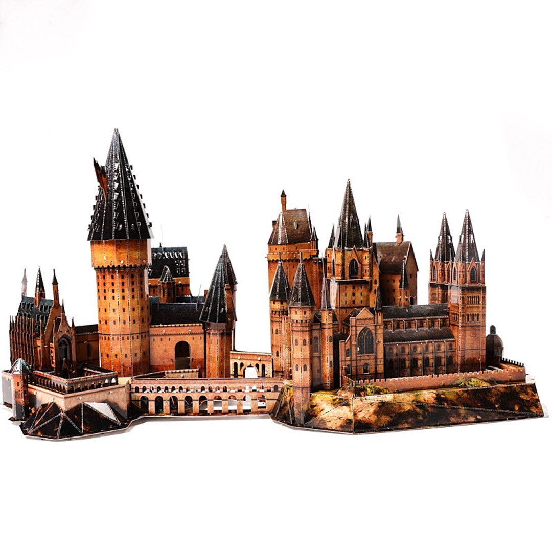 Magic Hogwarts Castle 3D Metal Model Kits