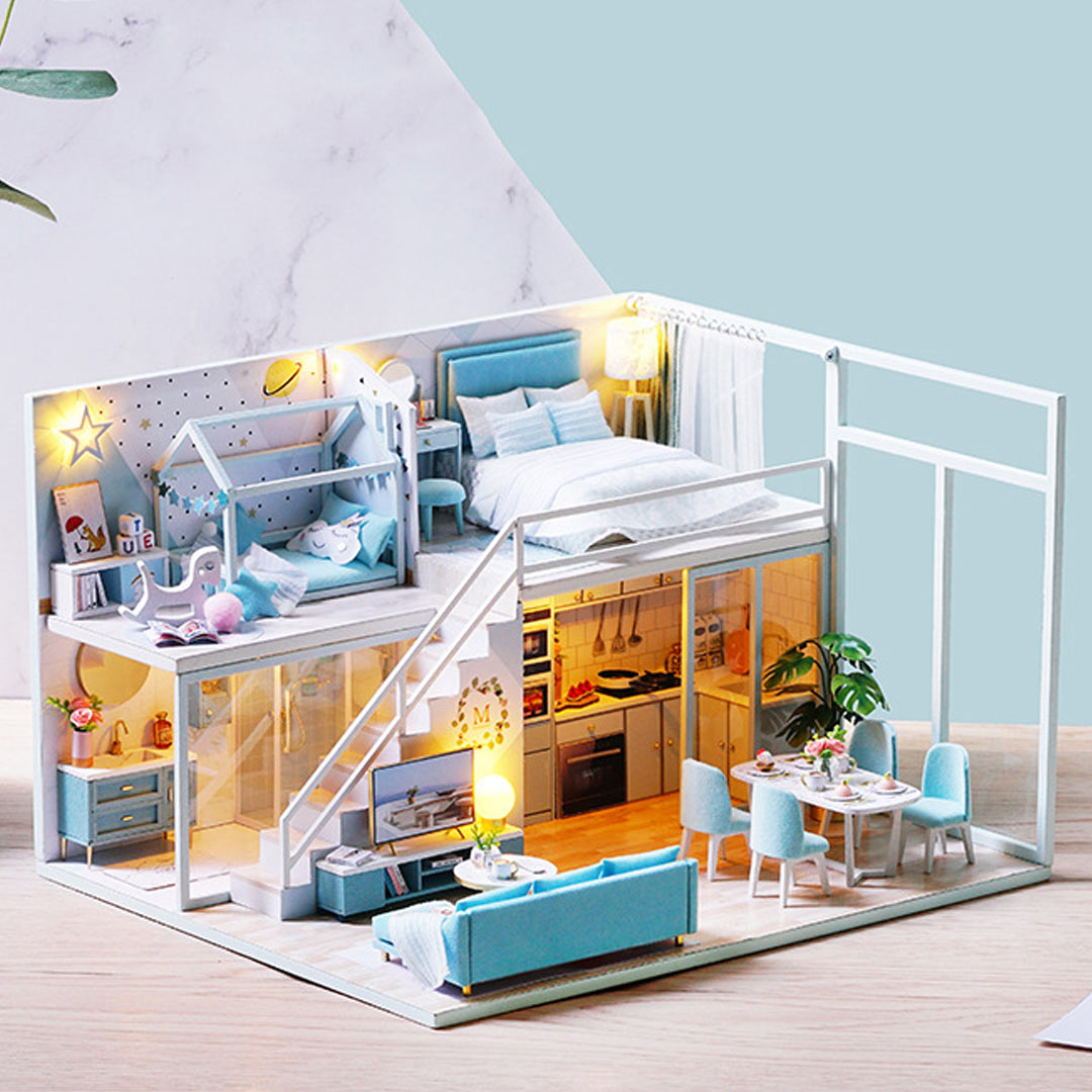 Poetic Life House DIY Dollhouse Miniature Kit