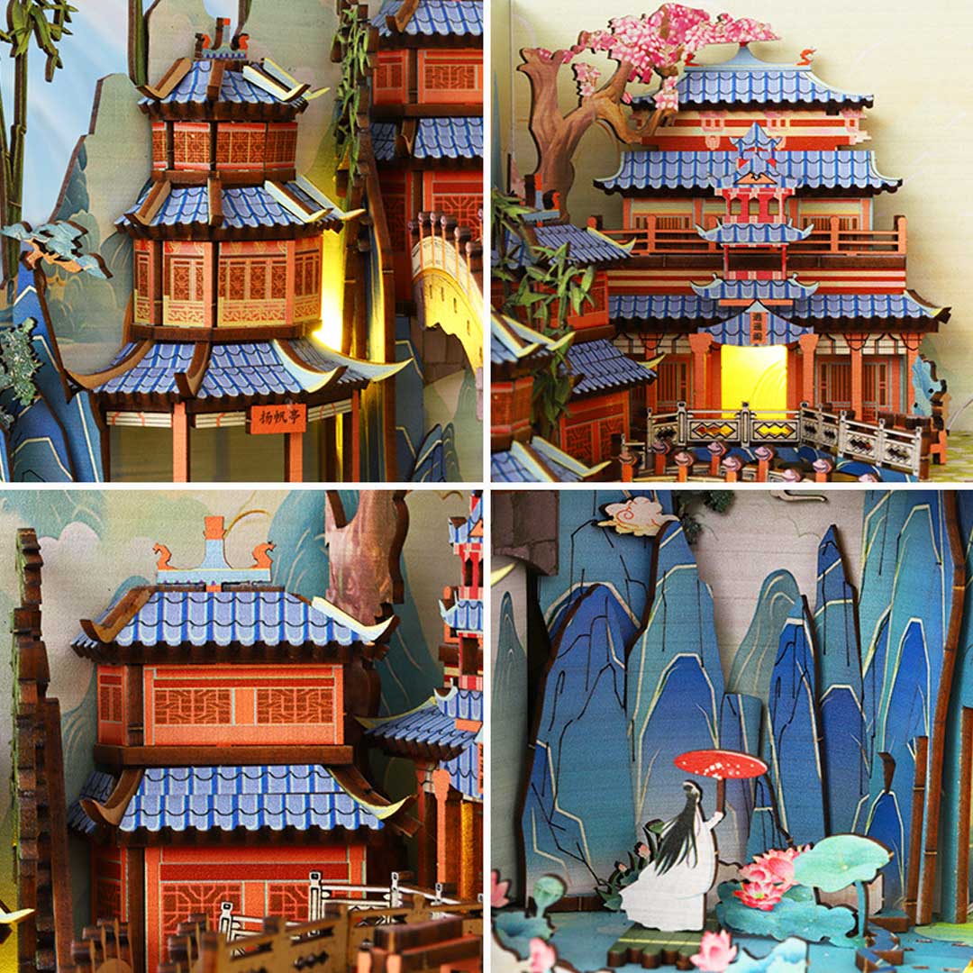 Penglai Wonderland DIY Book Nook Kit