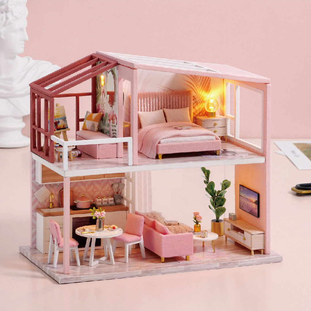 The Nordic Apartment DIY Dollhouse Kit
