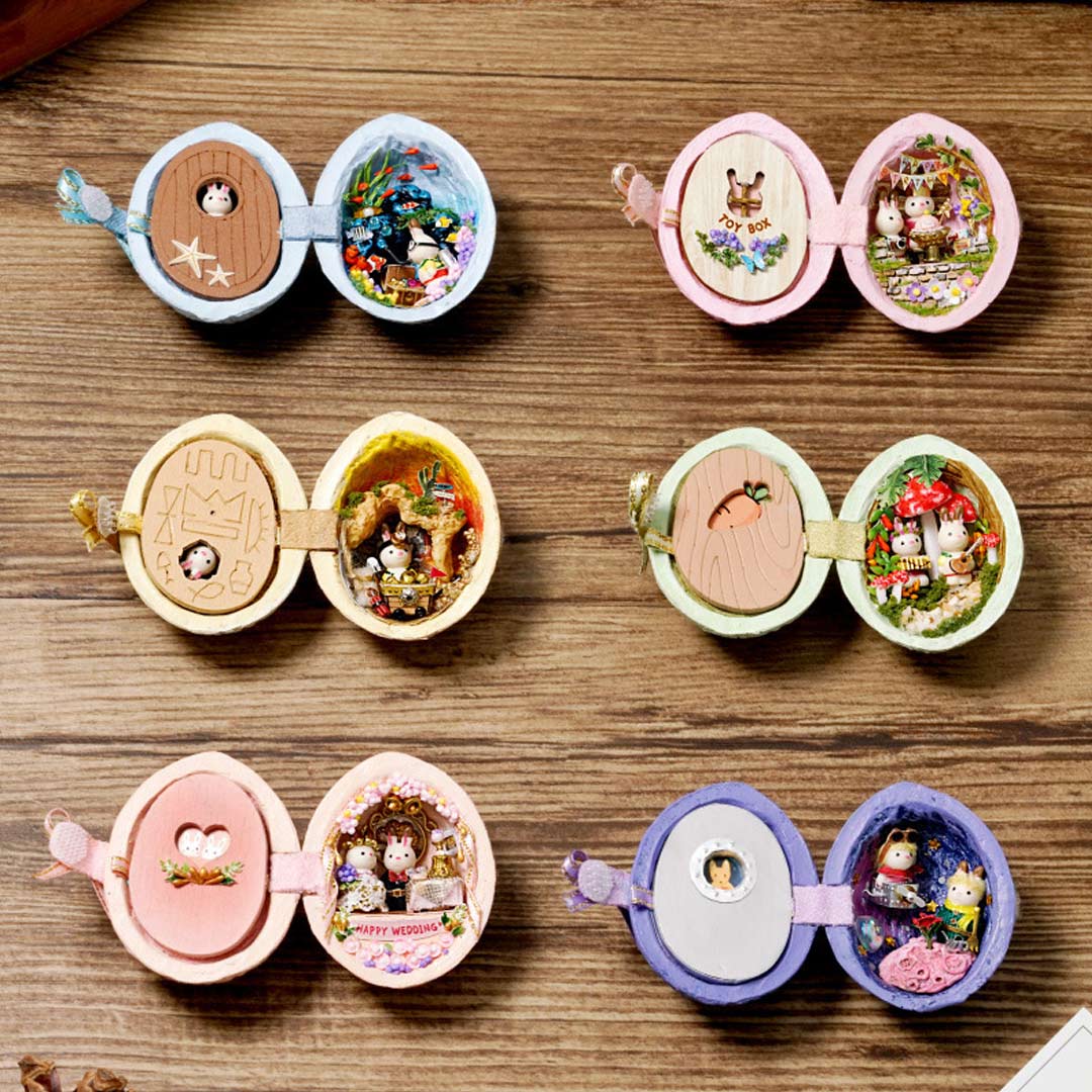 Creative Rabbits Miniature Walnut DIY Kit